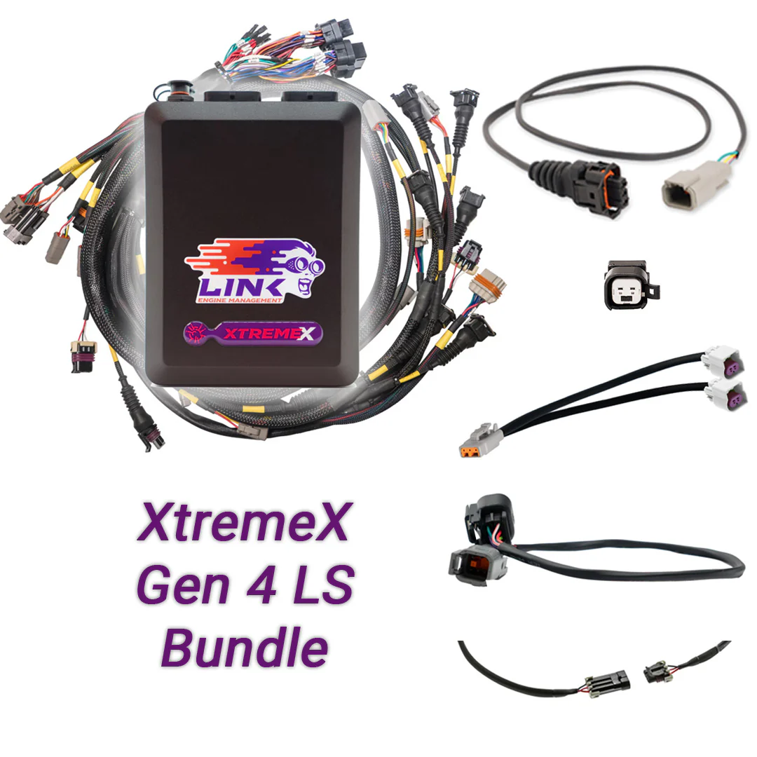 Gen4 LS Drive-By-Wire Bundle: G4X XtremeX ECU + LS Engine Harness bundle