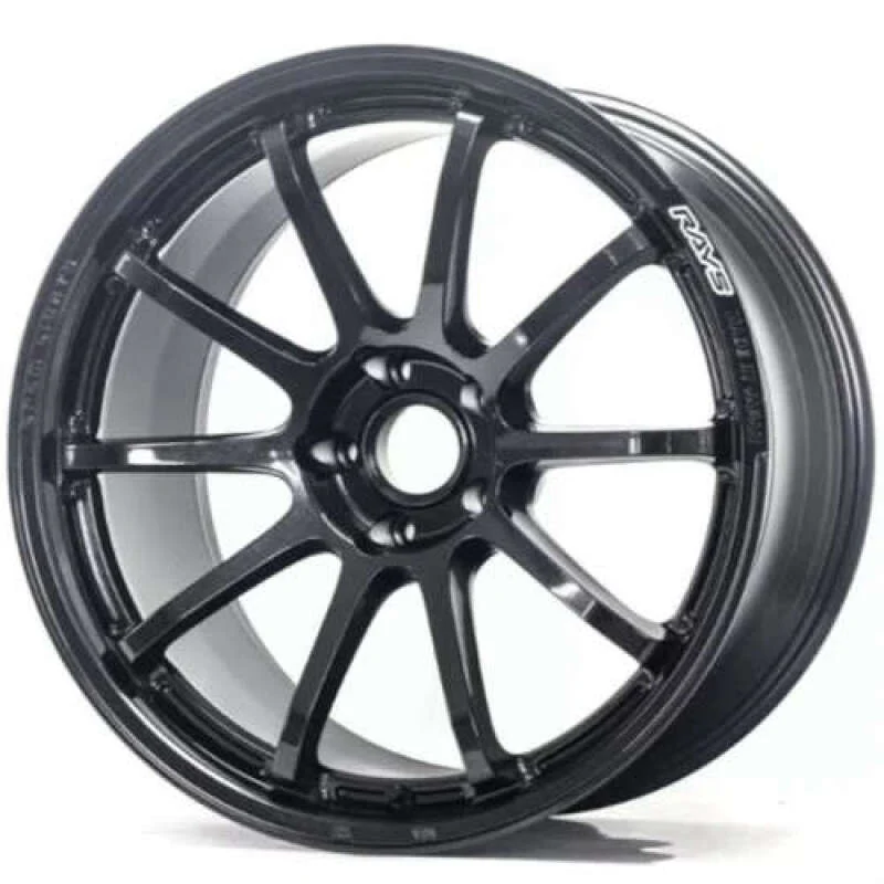 Gram Lights 57NR 18x9.5 +38 5x114.3 Grace Silver Wheel