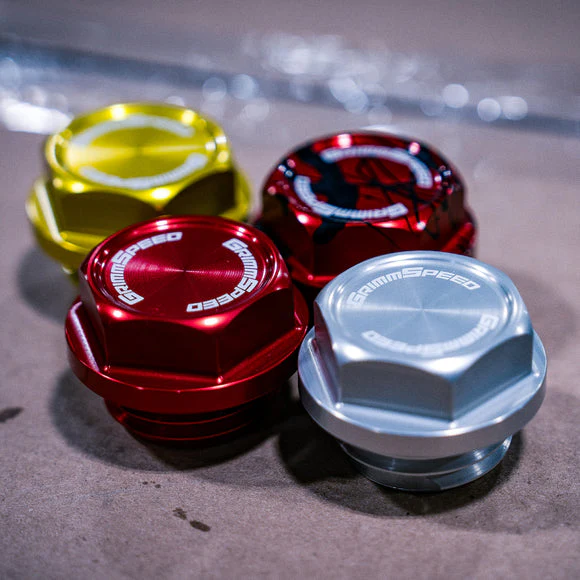GrimmSpeed 89-21 Subaru Bolt Oil Cap Kit Gold - Image 7