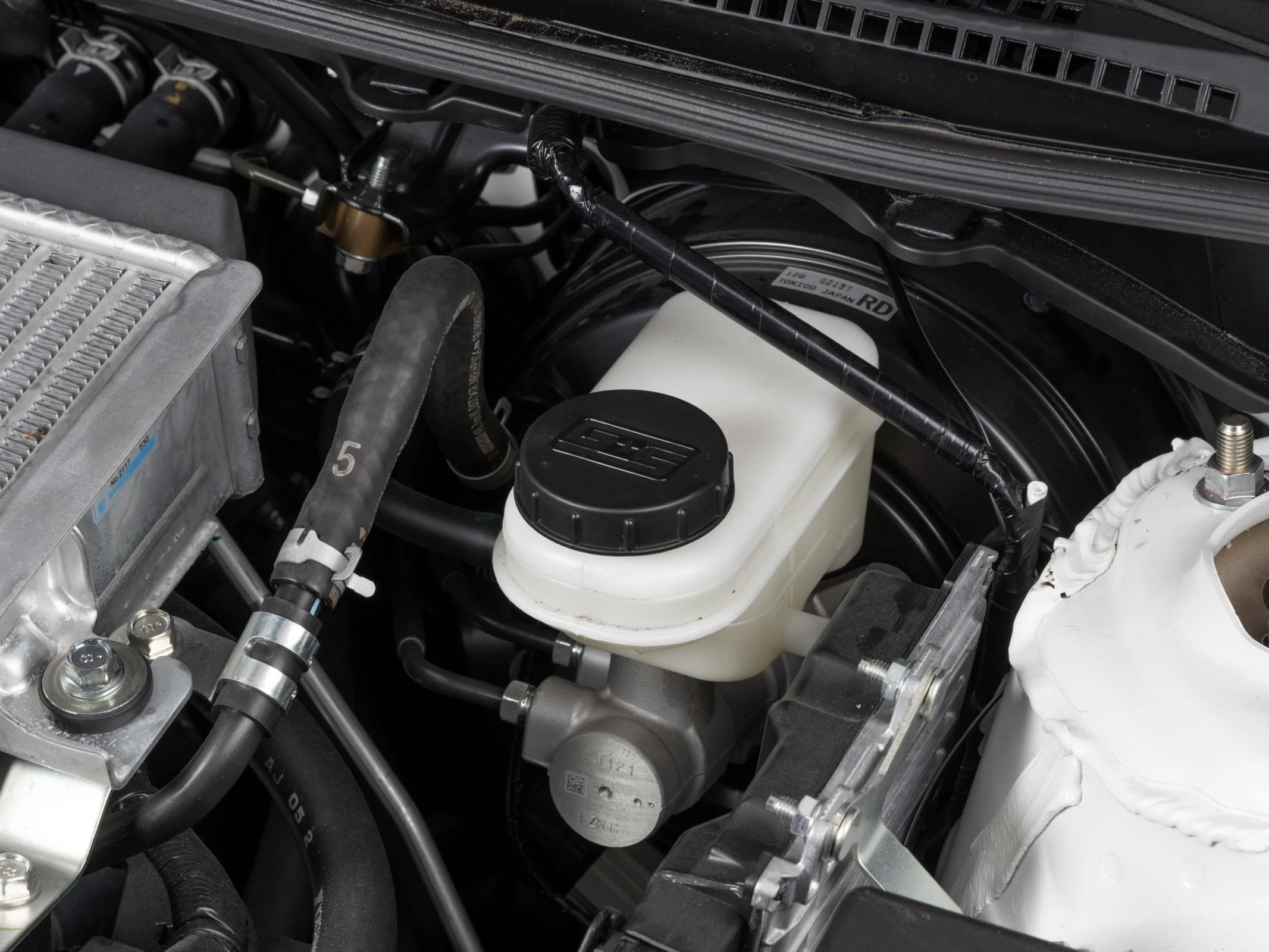 GrimmSpeed Engine Bay Reservoir Cap Set Black For Subaru 02-21 WRX/STI/FXT/OBXT/LGT - Image 8