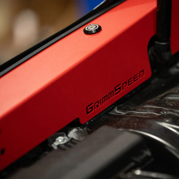 GrimmSpeed Fender Shrouds Subaru 2022-Present WRX Red - Image 7