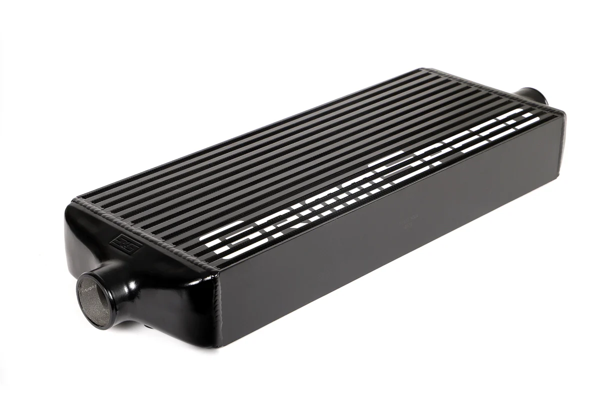 GrimmSpeed Front Mount Intercooler Kit Black Coated Inc. Red Piping For Subaru 15-21 WRX - Image 4