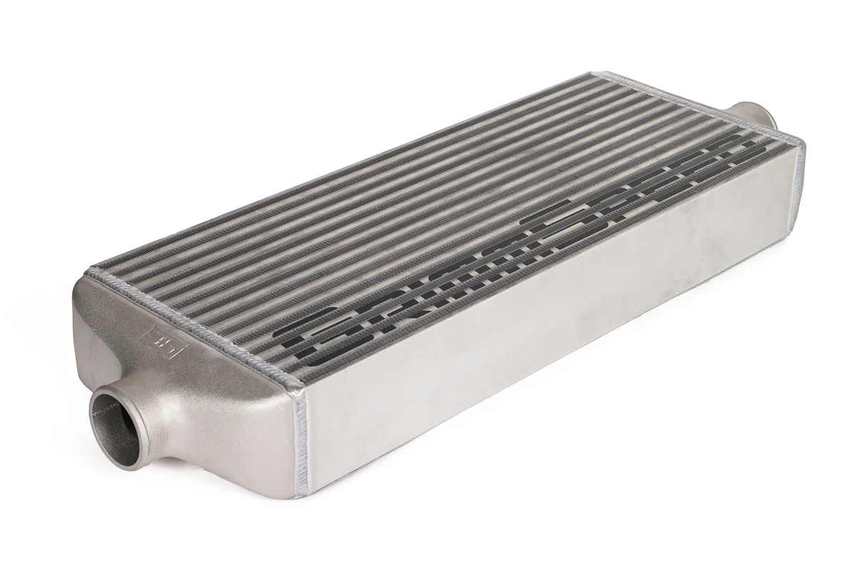 GrimmSpeed Front Mount Intercooler Kit Black Coated Red Piping For Subaru 15-21 STI - Image 3