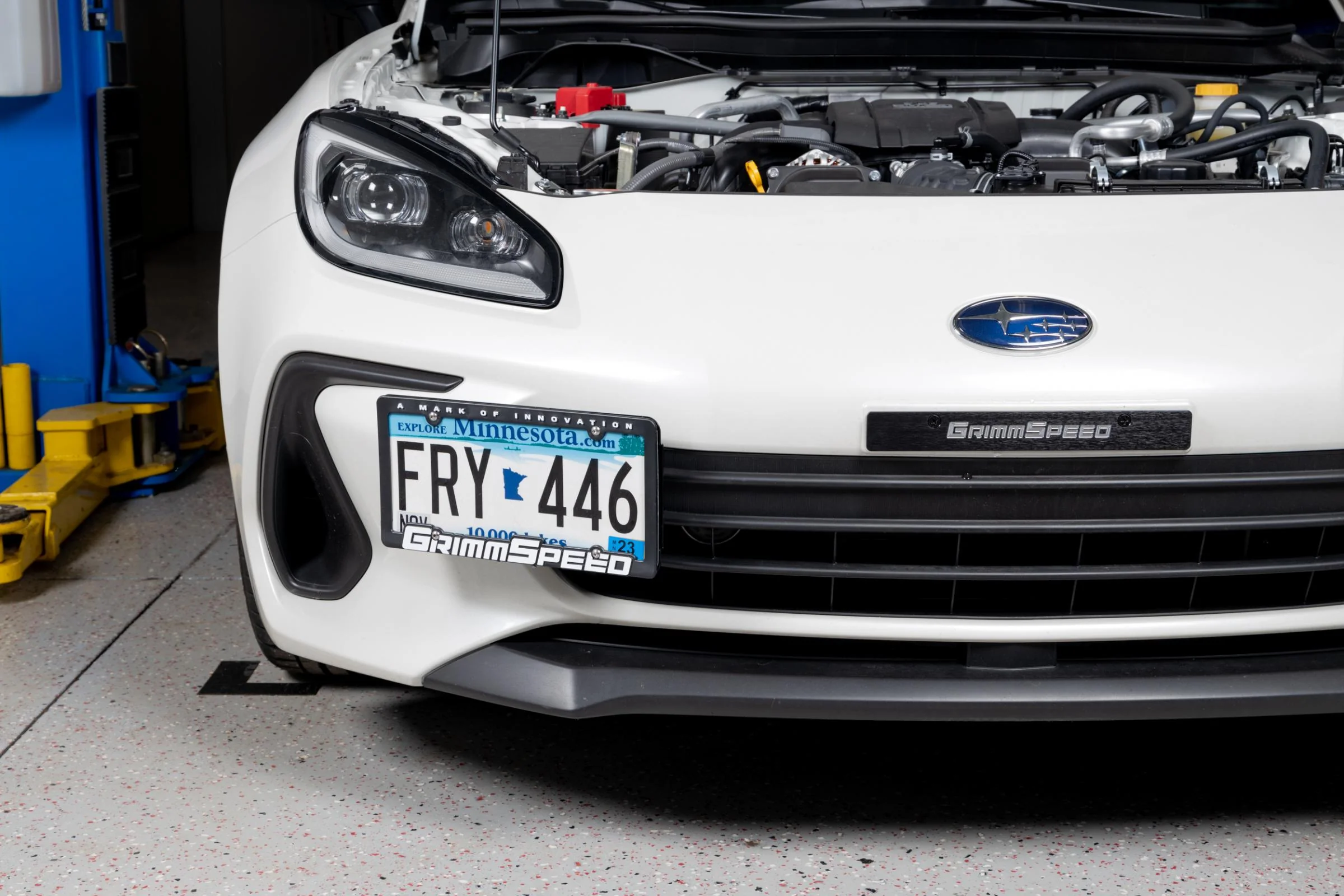 GrimmSpeed License Plate Delete For 06-14 Subaru Impreza/WRX/STi - Image 3