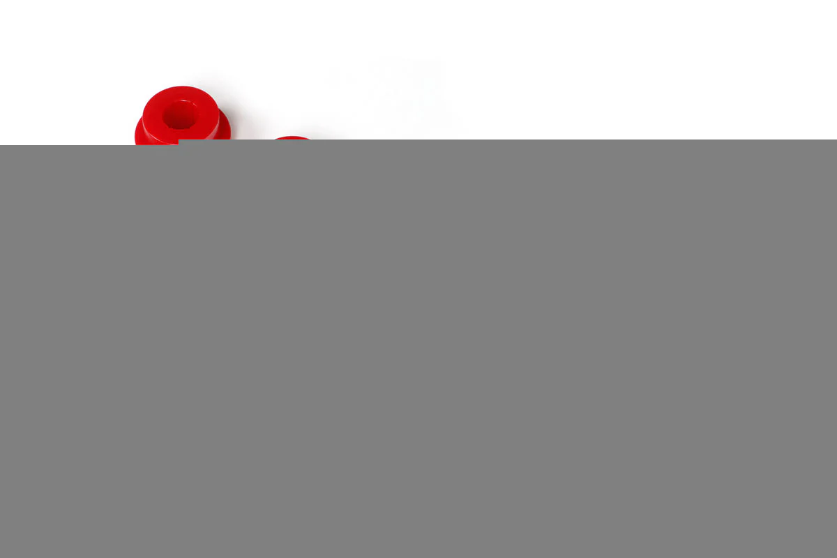 GrimmSpeed Pitch Stop Mount Bushing Kit Red (80A Durometer) Replacement for Standard Pitch Stop Mount