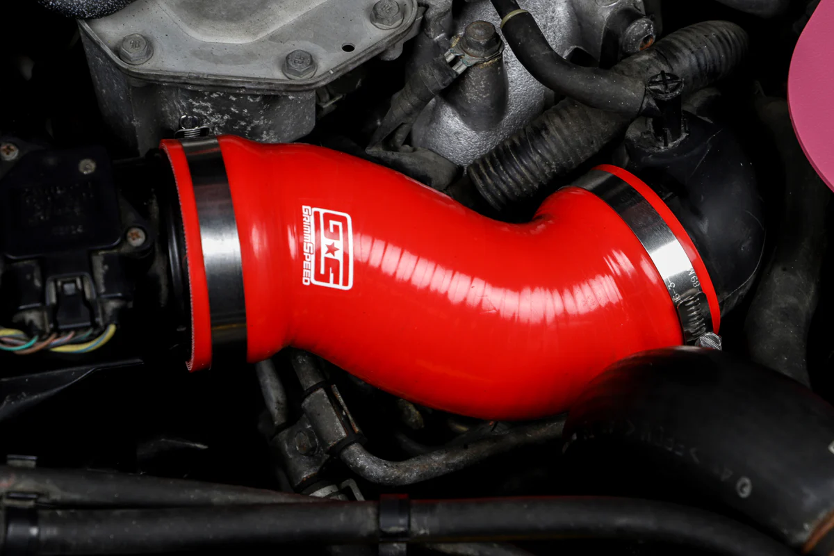 GrimmSpeed Post MAF Hose Kit Black For Subaru 02-07 WRX/STI - Image 4