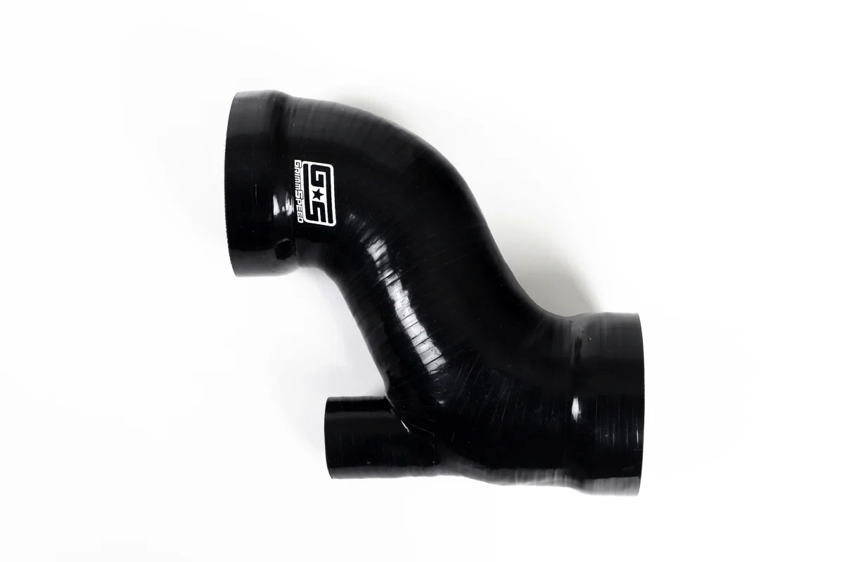 GrimmSpeed Post MAF Hose Kit Red For Subaru 15-17 STI(w/ OEM Sound Generator Tube) - Image 4