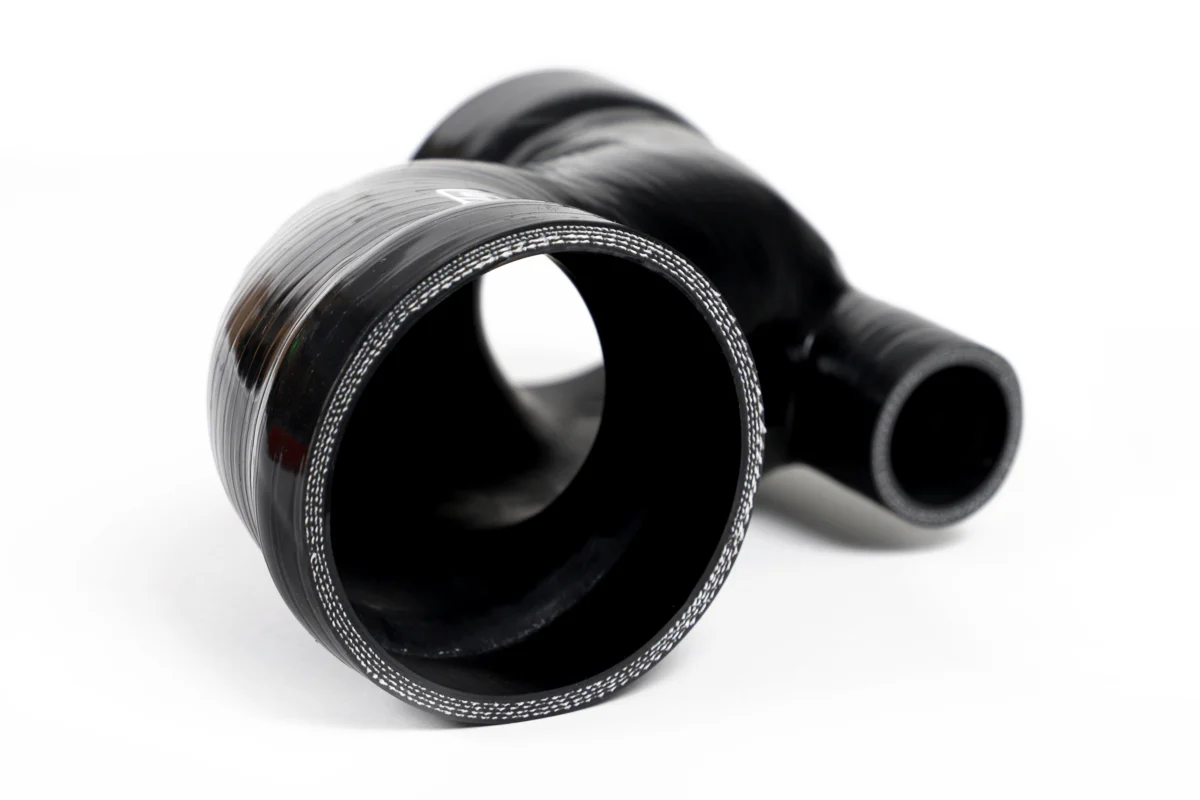 GrimmSpeed Post MAF Hose Kit Red For Subaru 15-17 STI(w/ OEM Sound Generator Tube) - Image 9