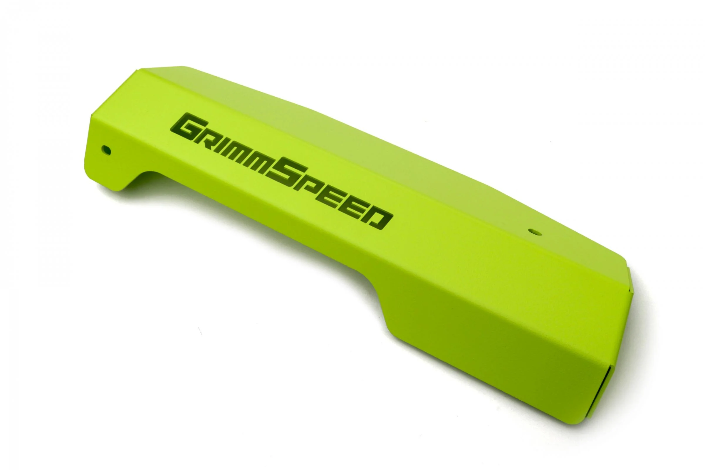 GrimmSpeed Pulley Cover Red For Subaru 15-21 WRX - Image 2