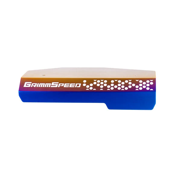 GrimmSpeed Pulley Cover Subaru 2022-Present WRX Titanium - Image 6