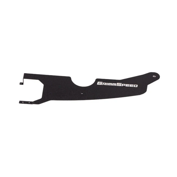 GrimmSpeed Radiator Shroud Subaru 2022-Present WRX Black - Image 4