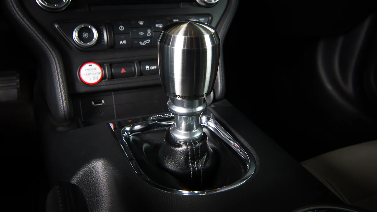 GrimmSpeed Stubby Shift Knob Stainless Steel Red M12x1.25 Manual For Subaru/Ford - Image 6