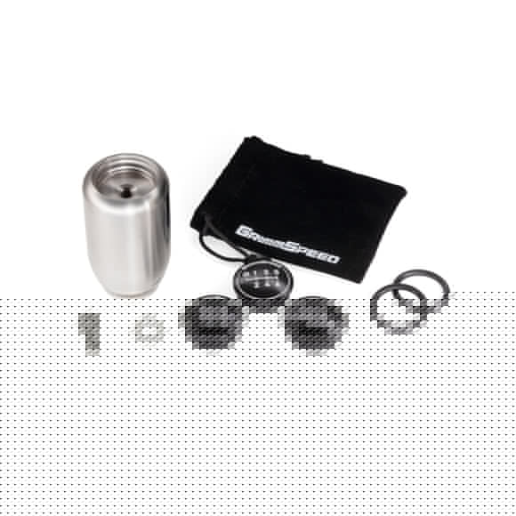 GrimmSpeed Swap-Top Weighted Shift Knob Piston Stainless Steel 02-14 Subaru WRX/04-08 Subaru FXT/04-21 Subaru STI - Image 4