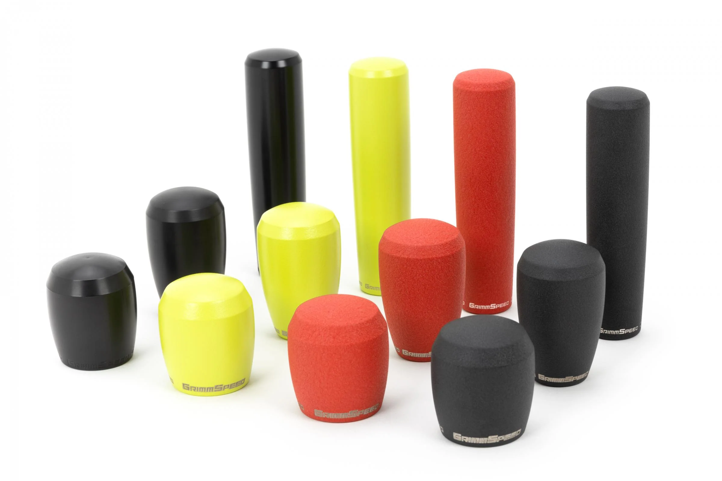 GrimmSpeed Tallboy Shift Knob Delrin Plastic Black M12x1.25 Manual For Subaru - Image 6