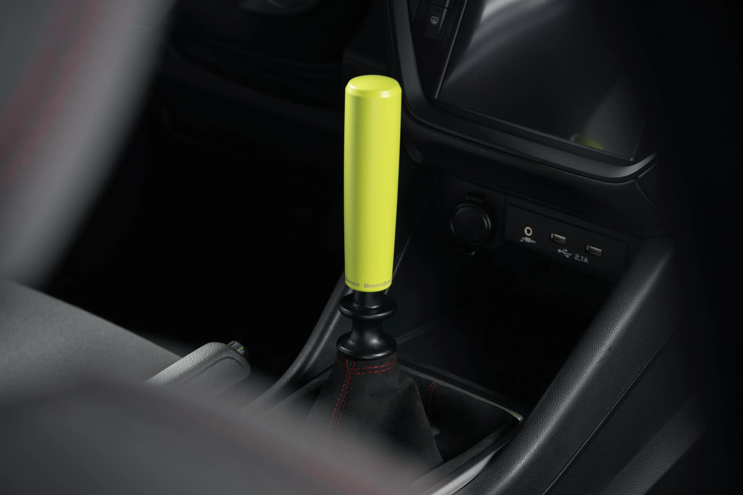 GrimmSpeed Tallboy Shift Knob Delrin Plastic Black M12x1.25 Manual For Subaru - Image 7
