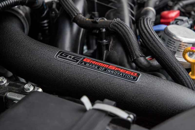 GrimmSpeed Top Mount Intercooler Charge Pipe Kit Red- For Subaru 15-21 WRX - Image 7