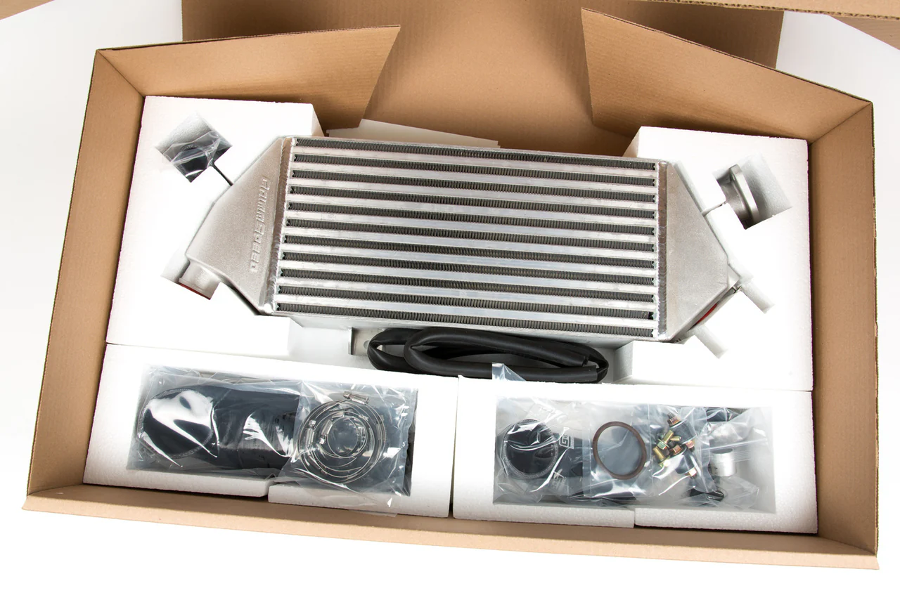 GrimmSpeed Top Mount Intercooler Kit Inc. Splitter For Subaru 05-09 LGT - Image 9