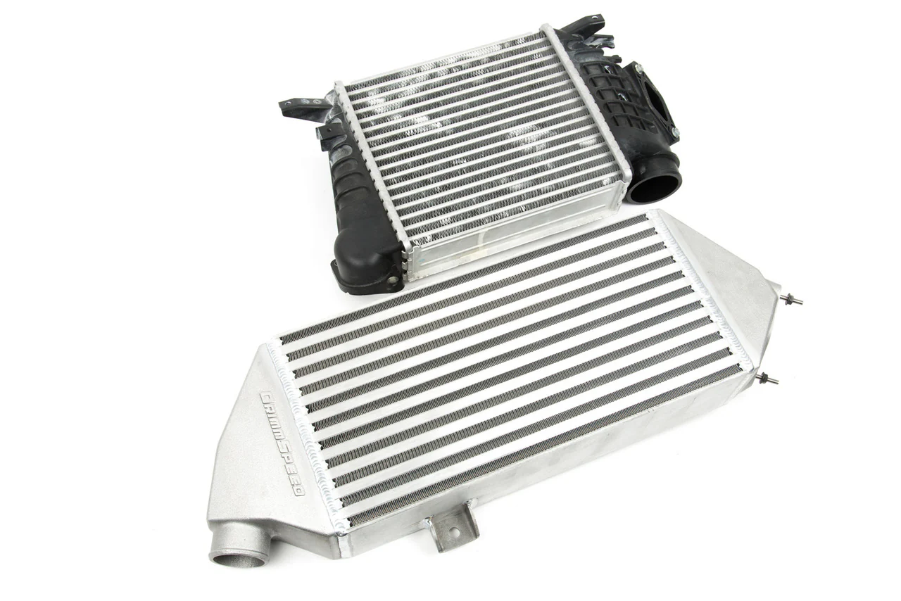 GrimmSpeed Top Mount Intercooler Kit Inc. Splitter For Subaru 08-14 WRX - Image 10