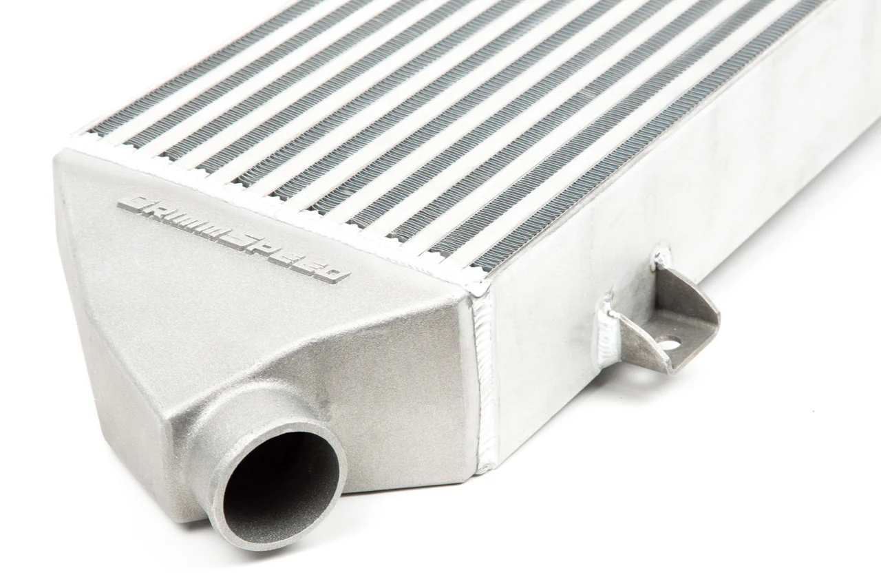 GrimmSpeed Top Mount Intercooler Kit Inc. Splitter Thermal Dispersant Black For Subaru 05-09 LGT - Image 11