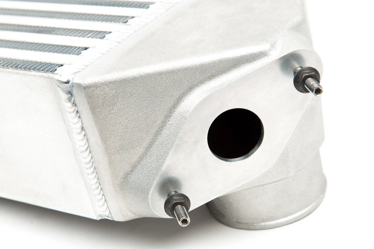 GrimmSpeed Top Mount Intercooler Kit Inc. Splitter Thermal Dispersant Black For Subaru 05-09 LGT - Image 3