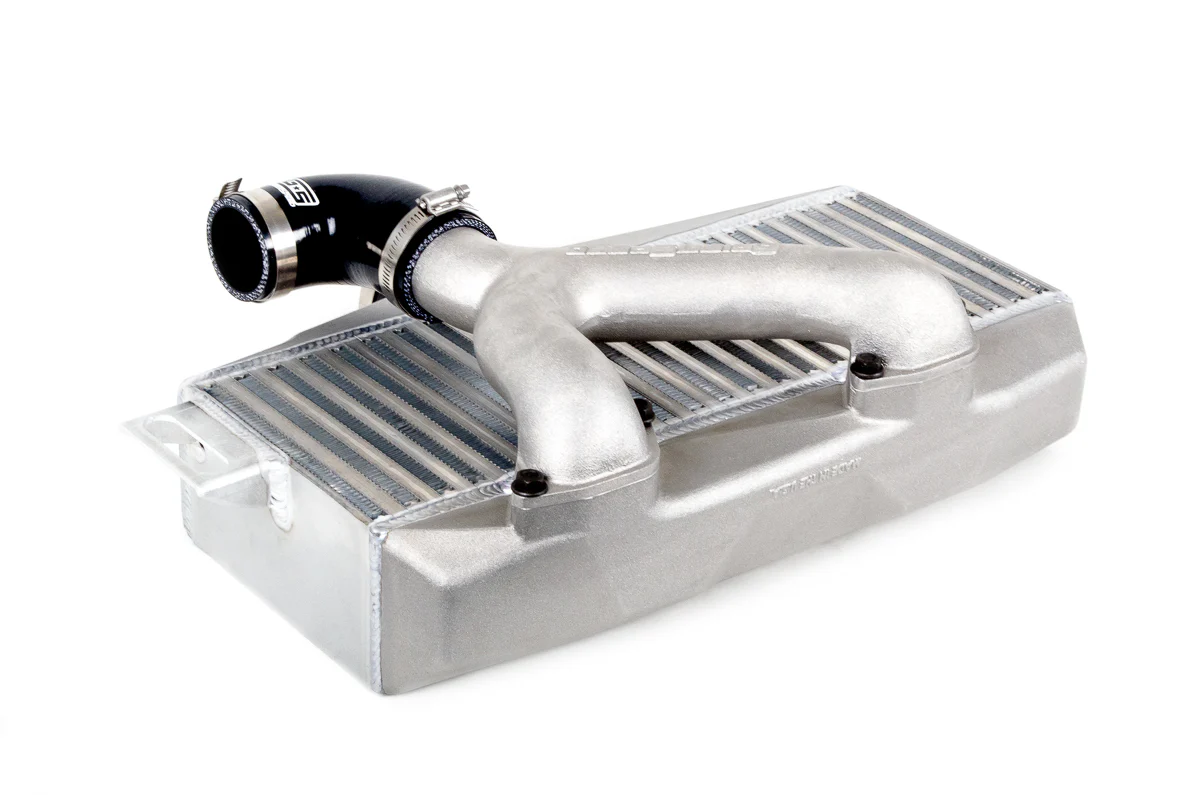 GrimmSpeed Top Mount Intercooler Thermal Dispersant Black- For Subaru 02-07 WRX 04-21 STI 04-08 FXT - Image 3