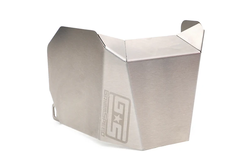 GrimmSpeed Turbo Heat Shield V2 Black CERAMIC COATING For Subaru 02-21 Turbo EJ Engines - Image 11