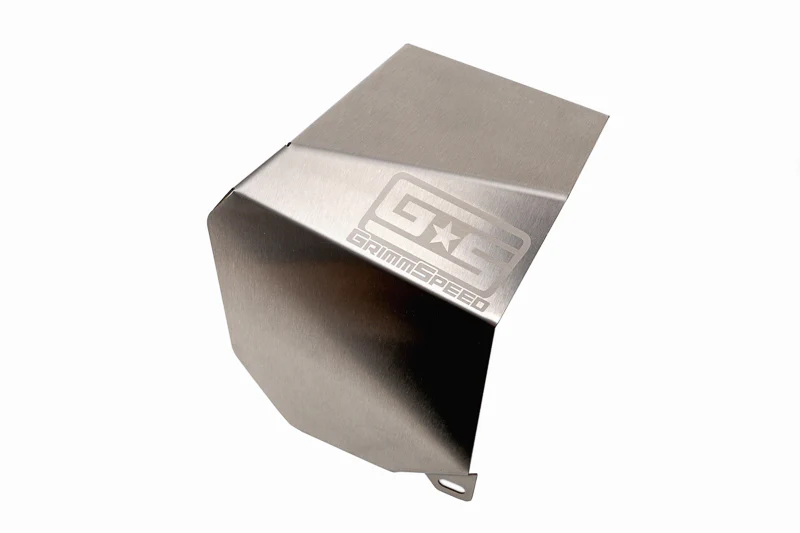 GrimmSpeed Turbo Heat Shield V2 Black CERAMIC COATING For Subaru 02-21 Turbo EJ Engines - Image 6