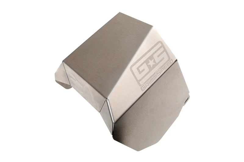 GrimmSpeed Turbo Heat Shield V2 Black CERAMIC COATING For Subaru 02-21 Turbo EJ Engines - Image 8