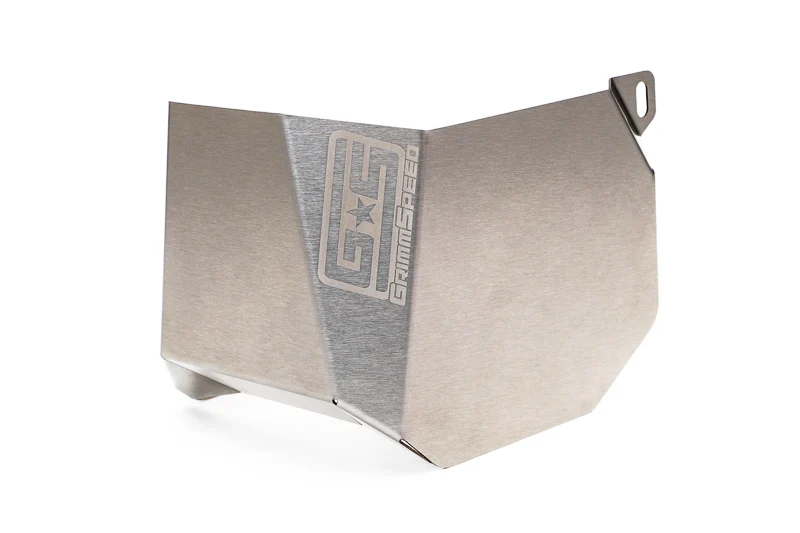 GrimmSpeed Turbo Heat Shield V2 Black CERAMIC COATING For Subaru 02-21 Turbo EJ Engines - Image 9