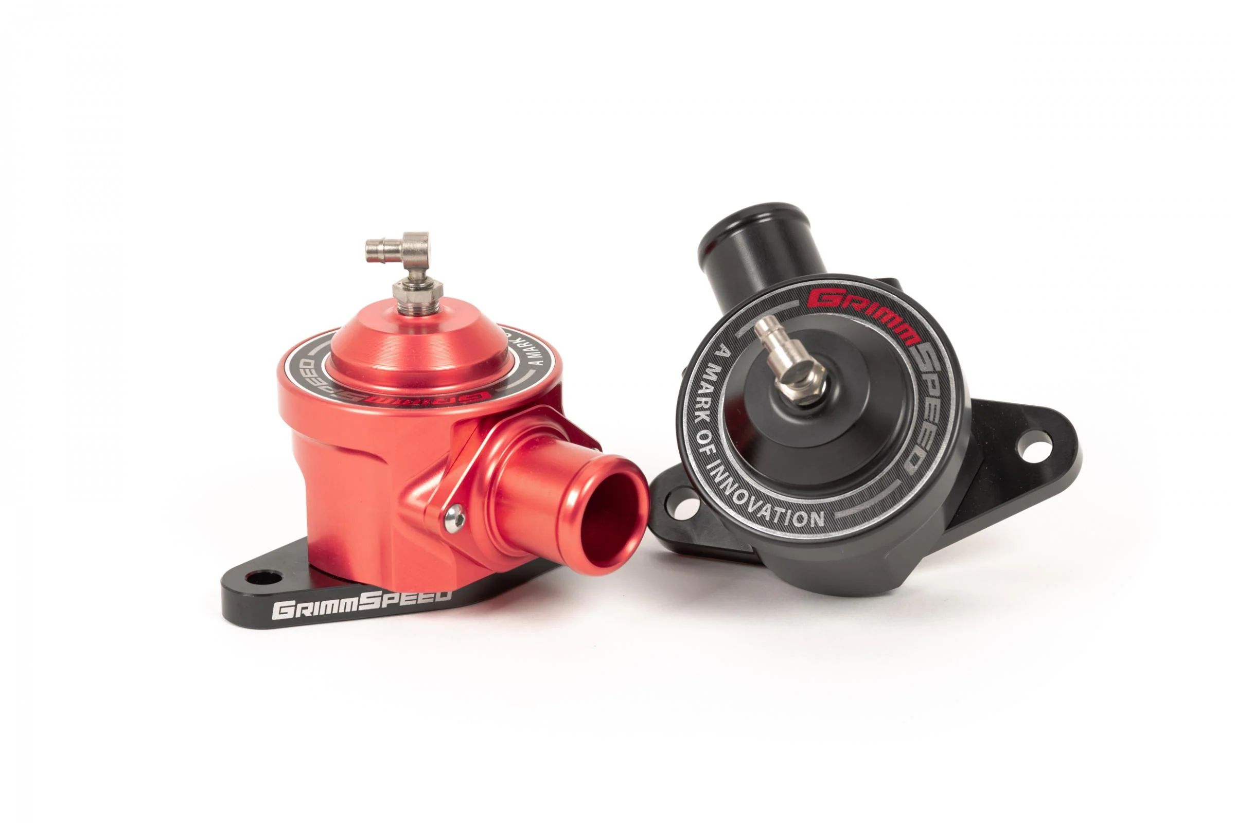 GrimmSpeed V2 Bypass Valve Red For Subaru 08-14 WRX 05-09 LGT