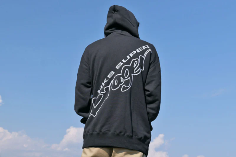 HKS HOODIE SUPER DRAGER BLACK XXXL - Image 2
