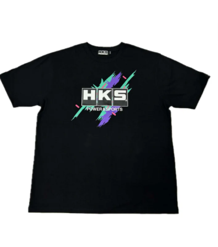 HKS T-SHIRT SUPER RACING v2 BLACK XXL