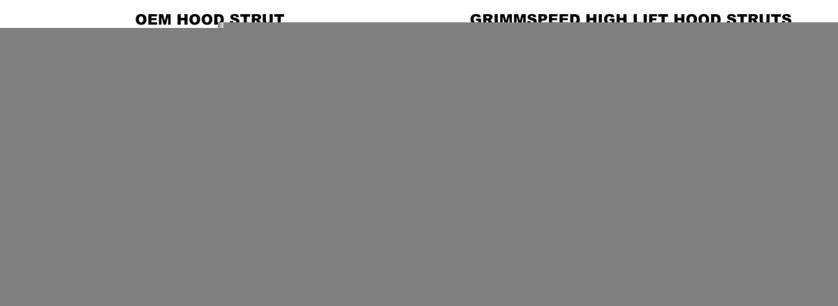 GrimmSpeed Hood Struts High Lift For Subaru Impreza/WRX/STI 08-14 - Image 3