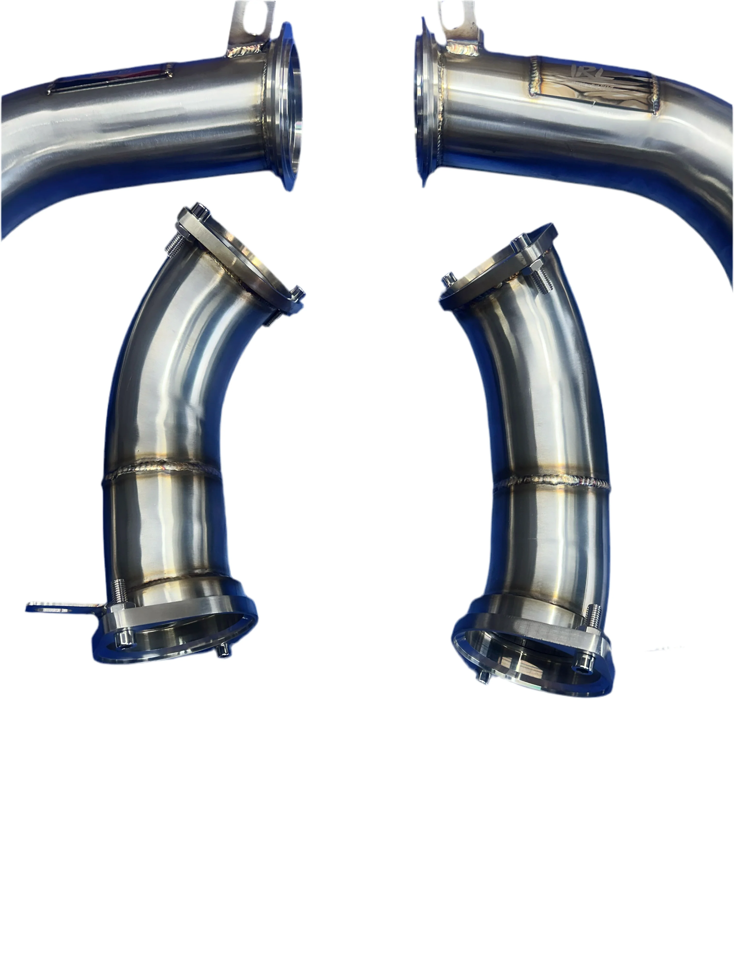 IRL F95 F96 X5M X6M Downpipes - Image 3