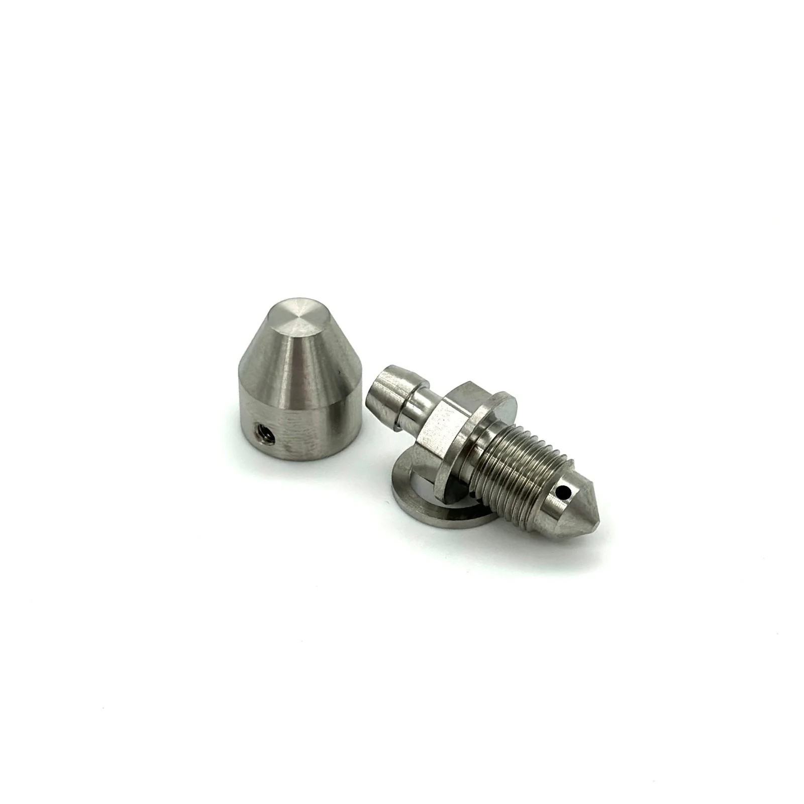 JDC Titanium Brake Bleeder & Cap for Brembo Calipers - Image 6
