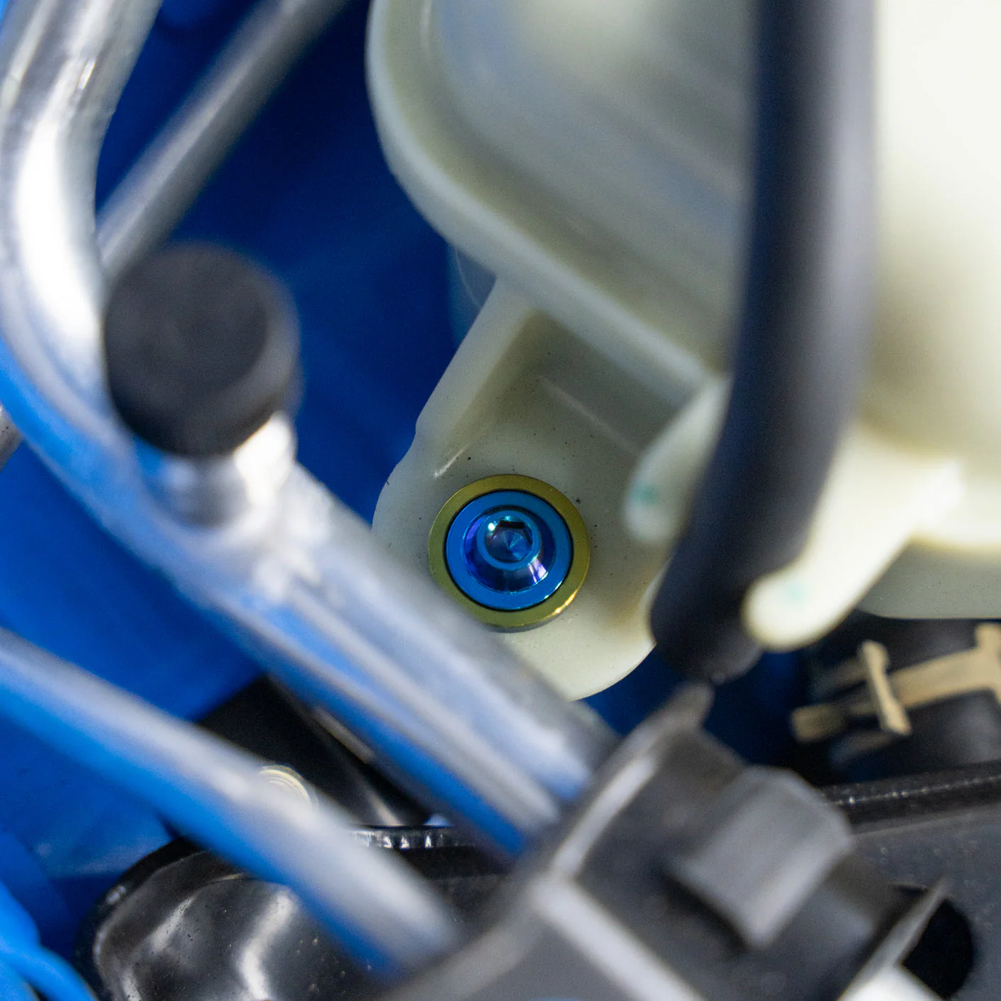 JDC Titanium Coolant Reservoir Hardware (Visible Bolts Only) | 2023+ FL5 Civic Type R - Image 2