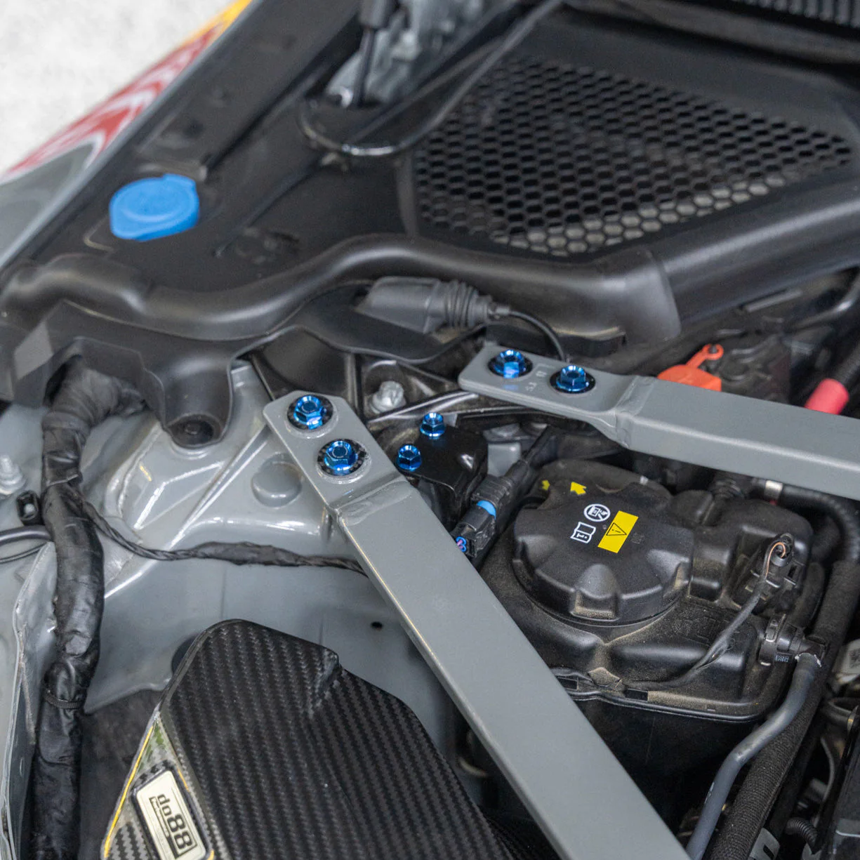 JDC Titanium Engine Bay Dress-Up Hardware Kit | 2021-2026 BMW M3/M4 - Image 4