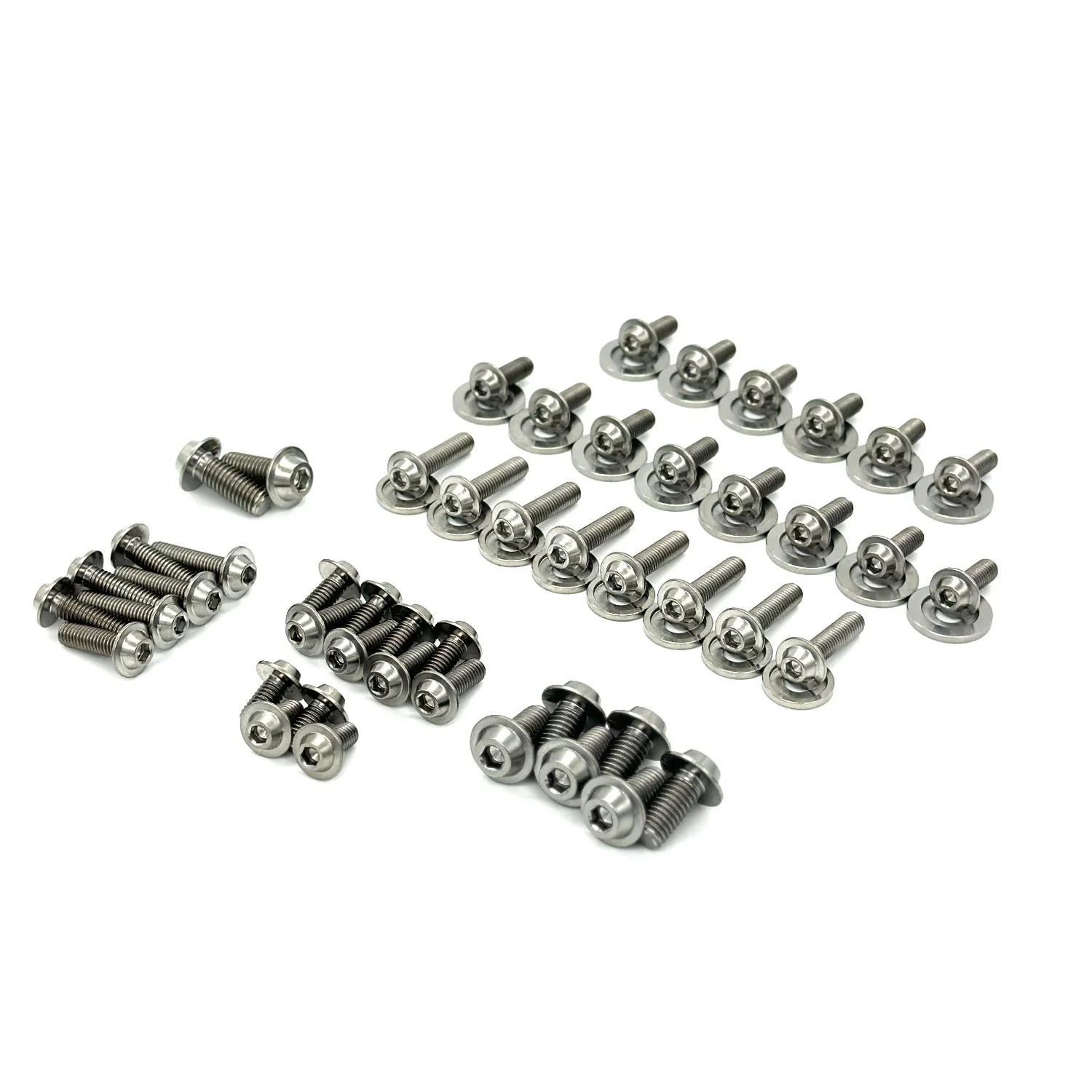 JDC Titanium Engine Bay Dress-Up Hardware Kit | Mitsubishi Evo 8/9 - Image 2