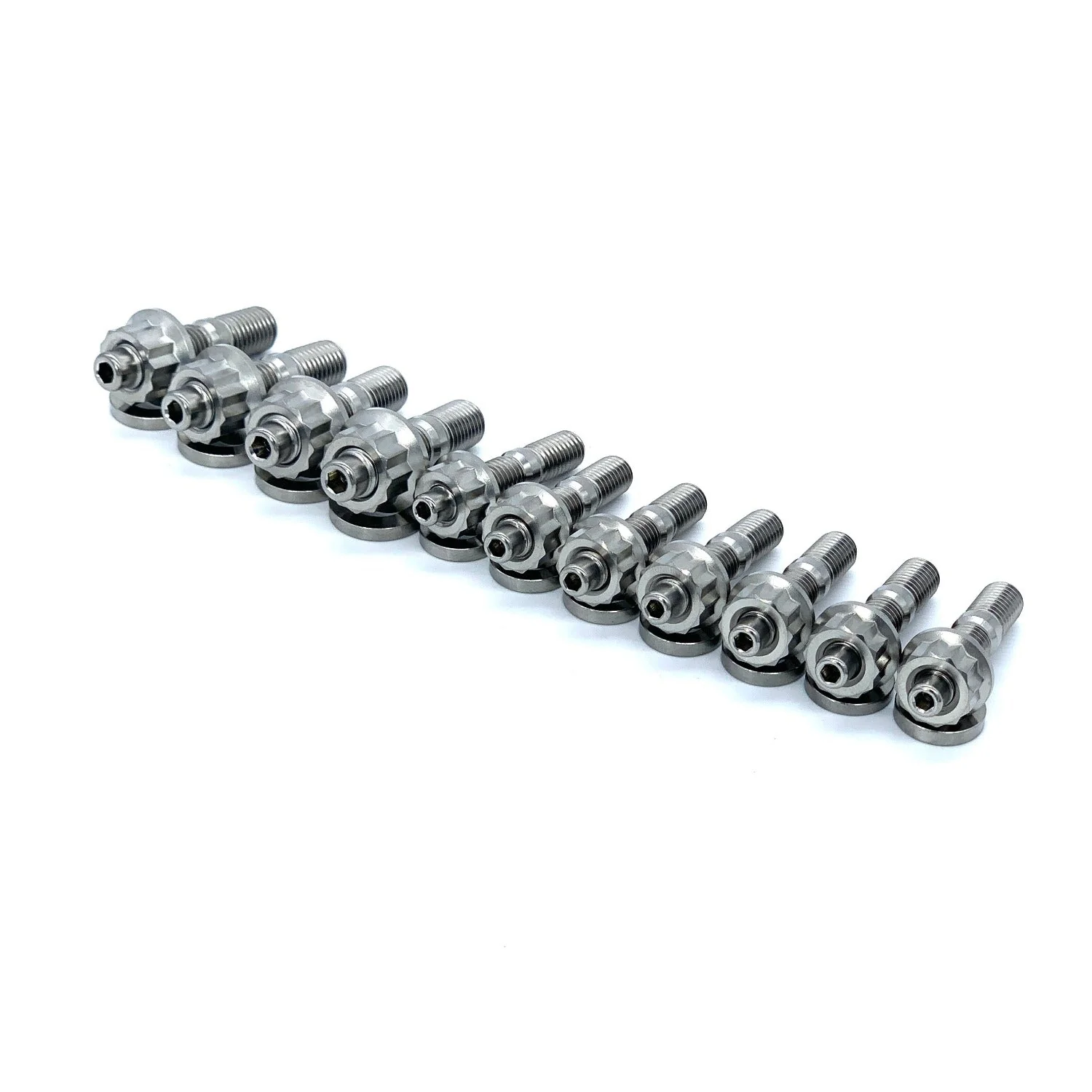 JDC Titanium Exhaust Manifold Stud Kit | Evo 1–9 / 2G DSM - Image 11