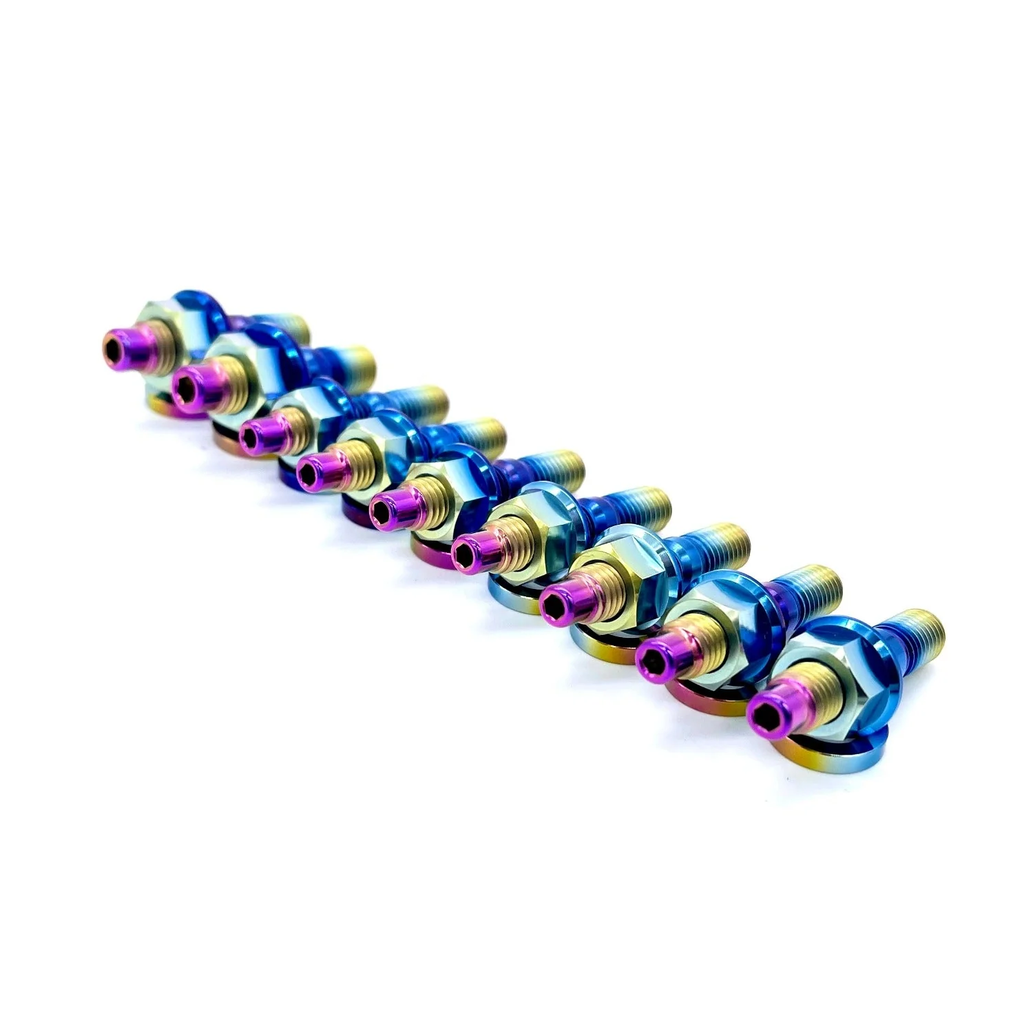 JDC Titanium Exhaust Manifold Stud Kit | Evo 1–9 / 2G DSM - Image 8