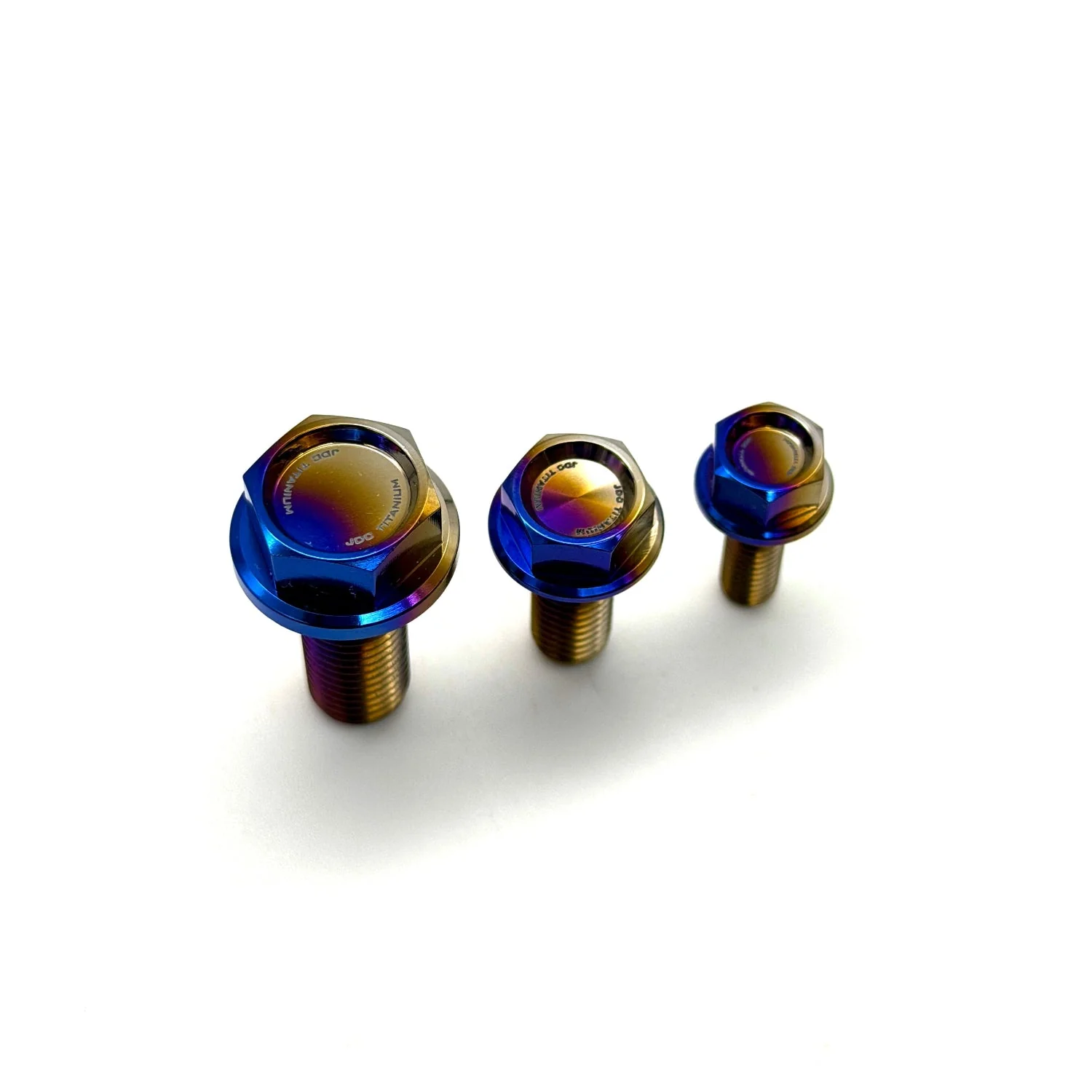 JDC Titanium Flush-Fit Hex Flange Bolts - Image 3