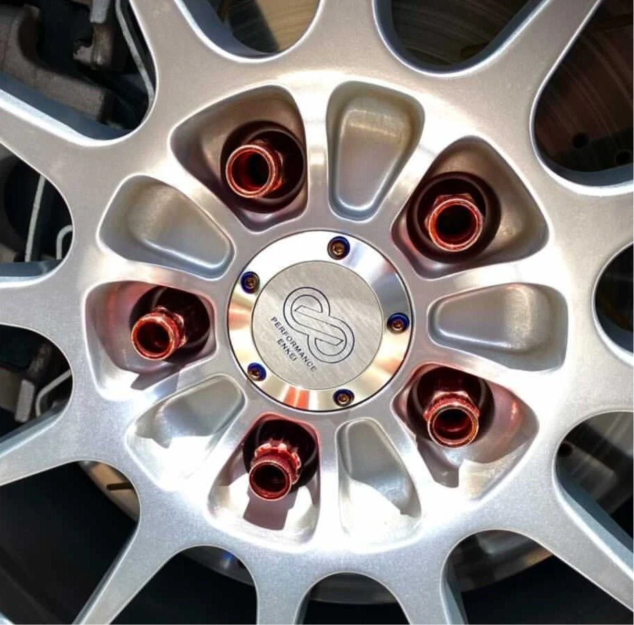 JDC Titanium Hardware Kit for Enkei NT03+M Center Caps - Image 5
