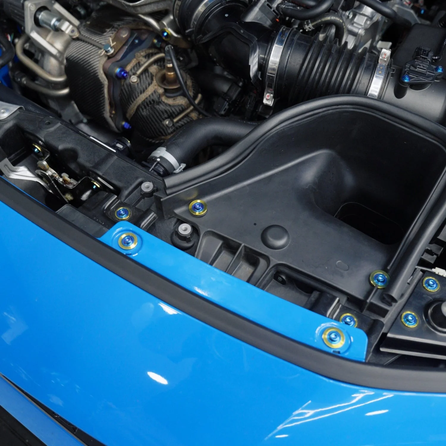 JDC Titanium Intake Scoop Hardware | 2023+ FL5 Civic Type R - Image 2