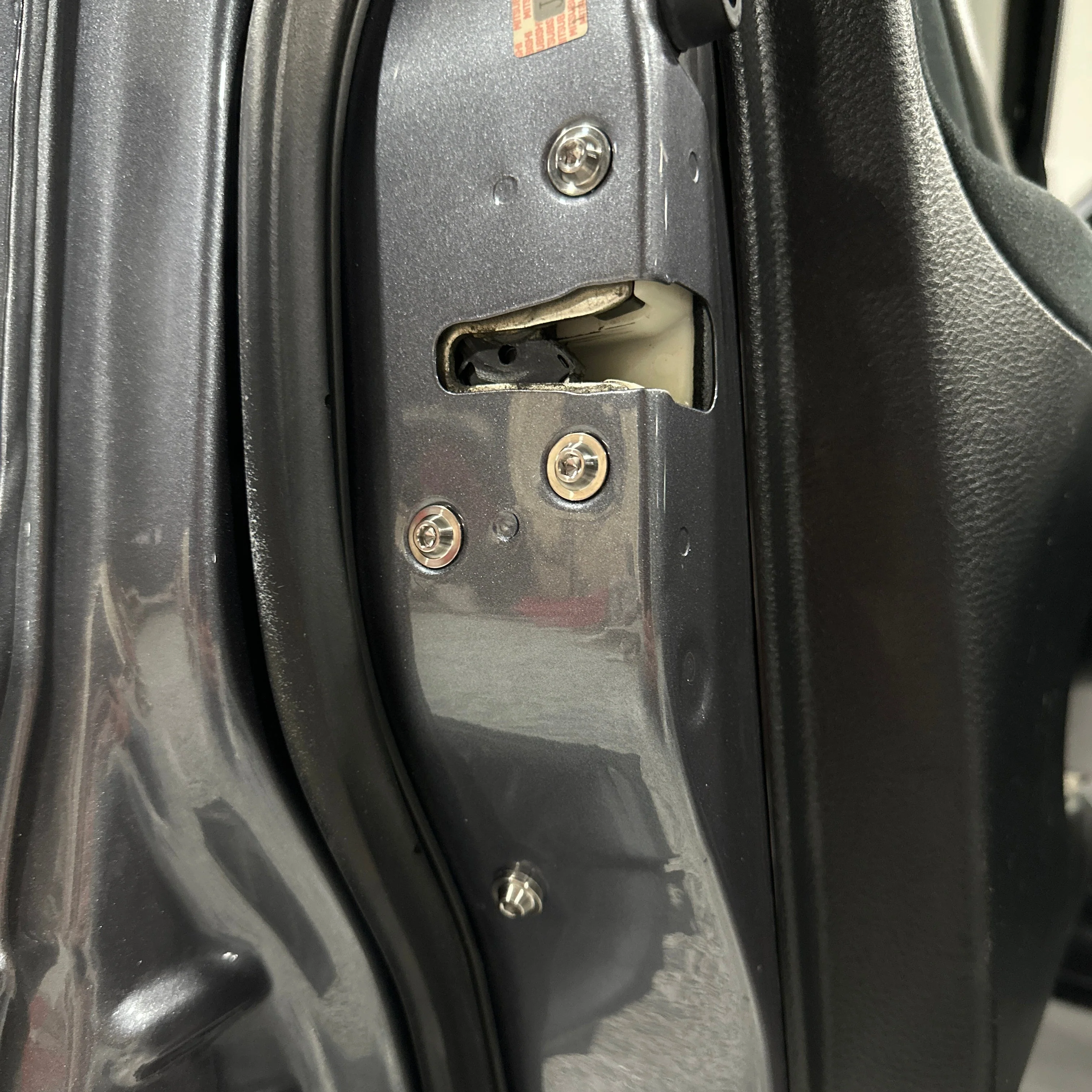 JDC Titanium Interior Door Hardware Kit | Mitsubishi Evo 8/9 - Image 2