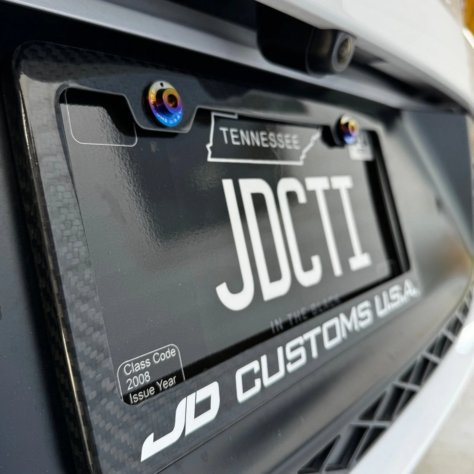 JDC Titanium Locking License Plate Mounting Kit | Universal - Image 2