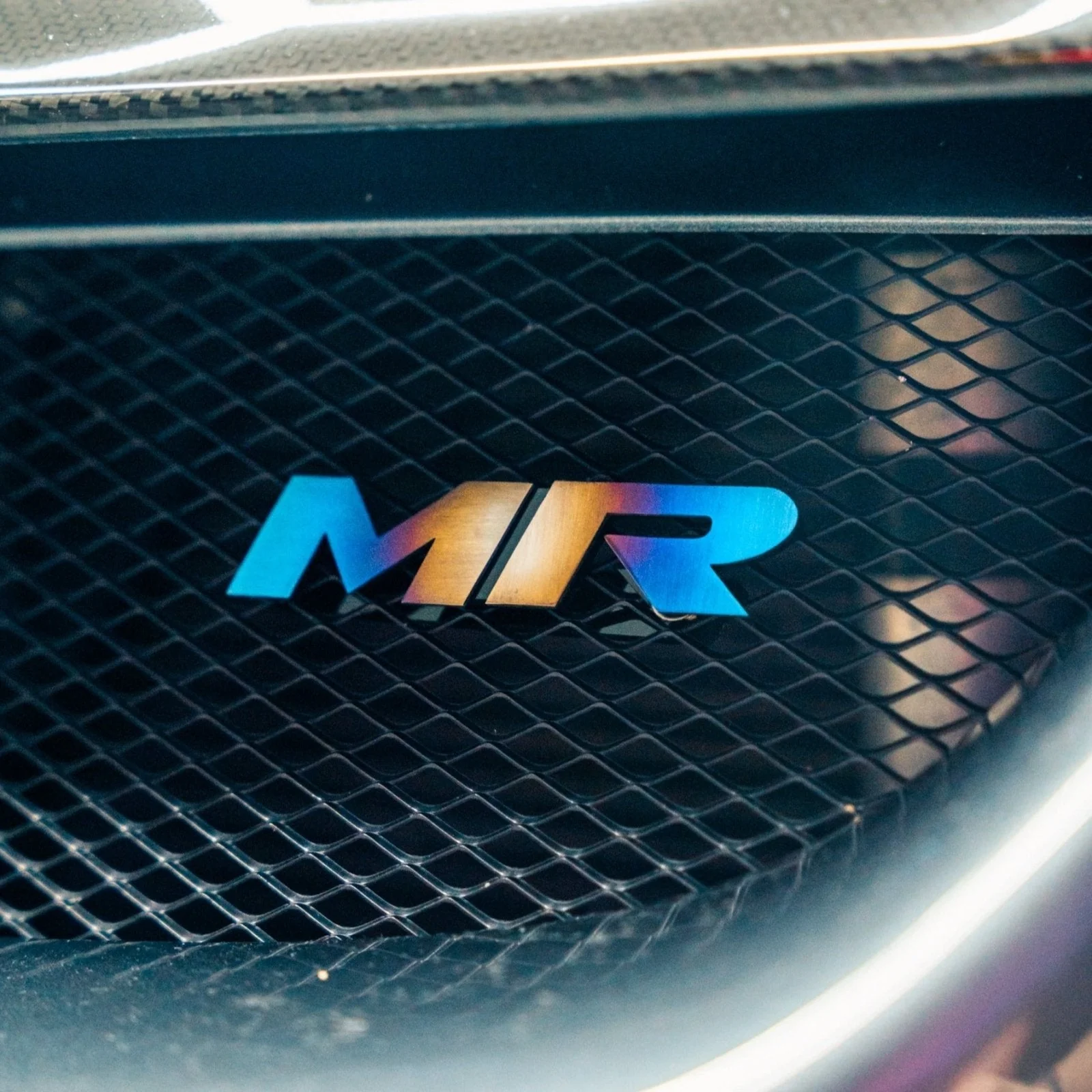 JDC Titanium "MR" Front Grill Badge | Mitsubishi Evo 8/9 - Image 10