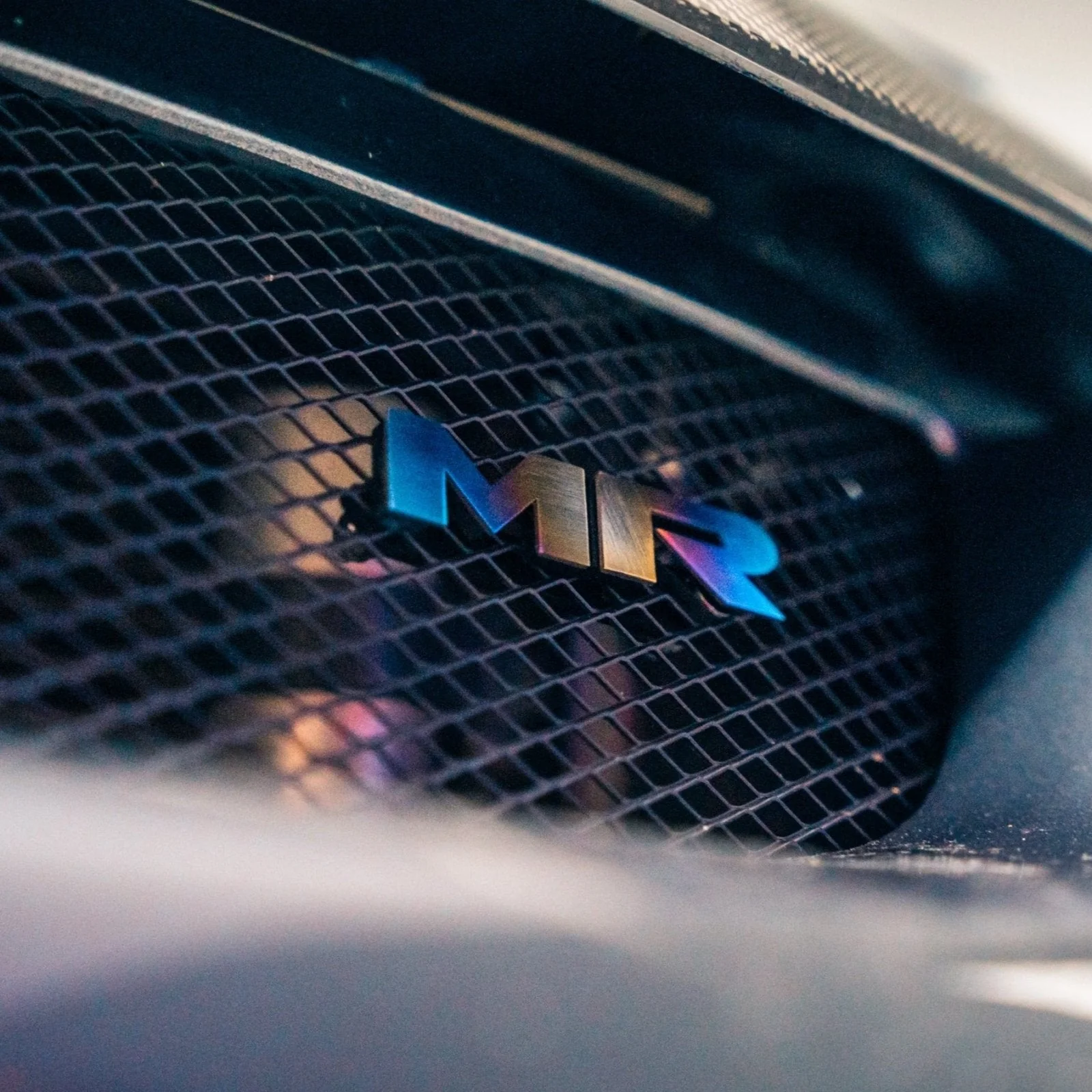 JDC Titanium "MR" Front Grill Badge | Mitsubishi Evo 8/9 - Image 11