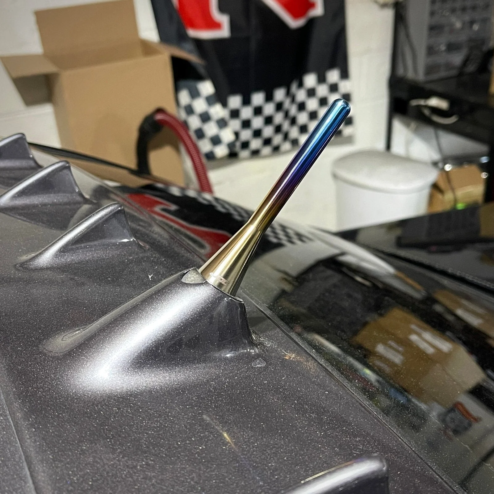 JDC Titanium Shorty Antenna (Multiple Fitments) - Image 2