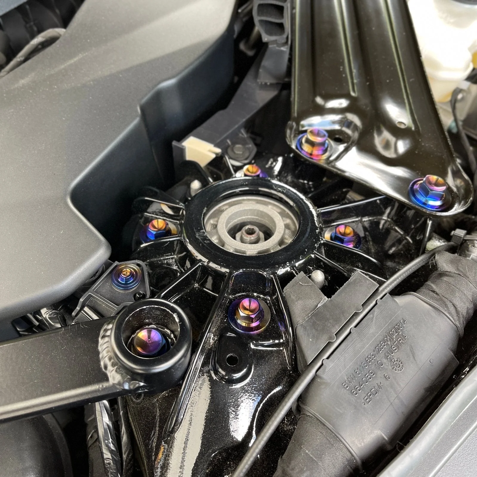 JDC Titanium Strut Tower Hardware Kit | A90 Toyota Supra - Image 2