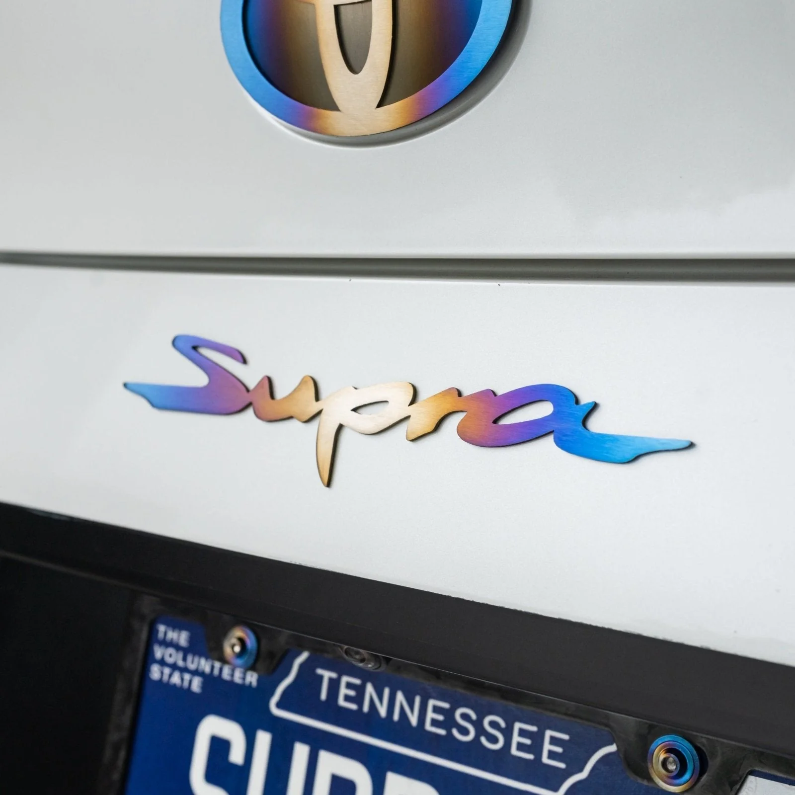 JDC Titanium "Supra" Badge | A90 Toyota Supra - Image 4